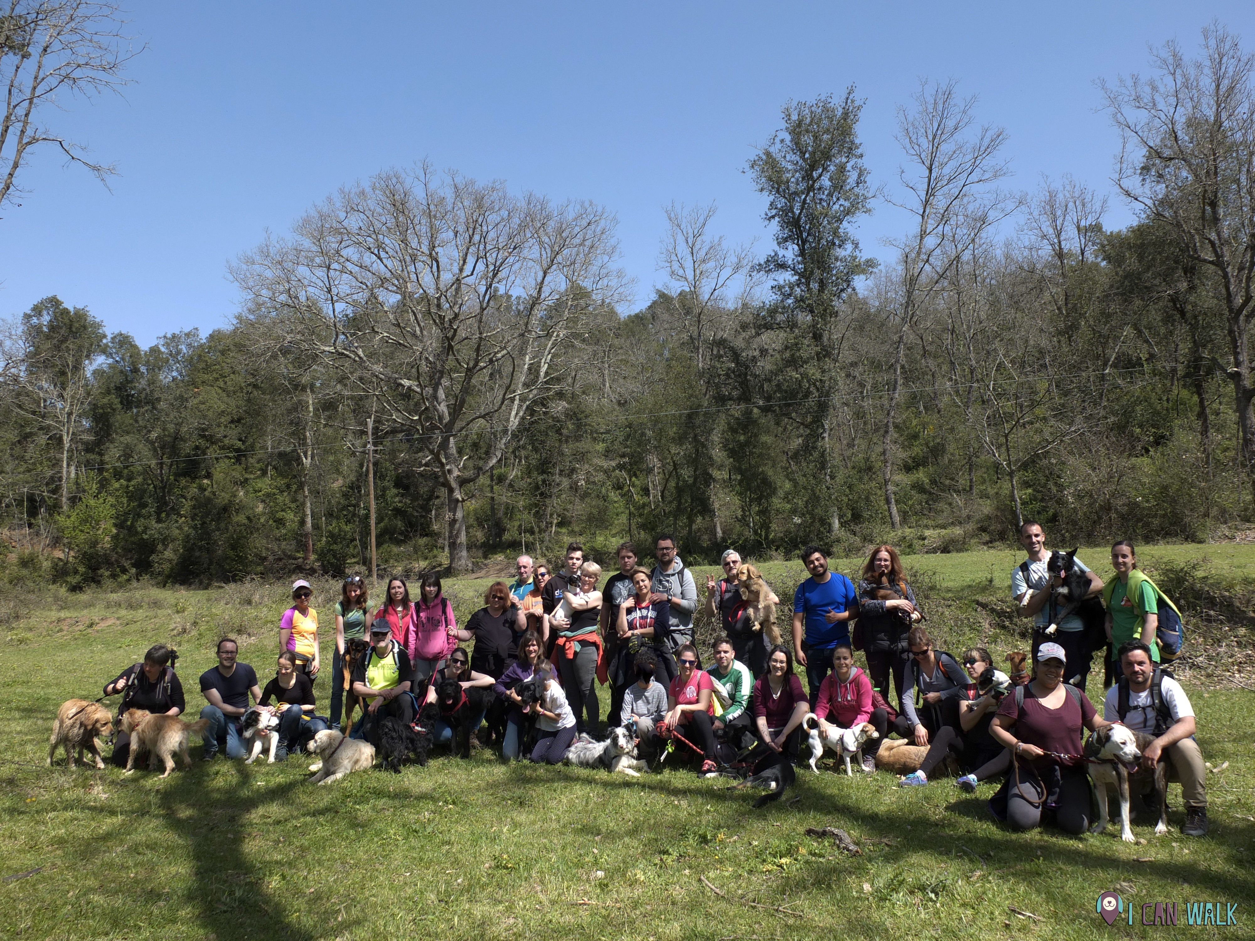 Excursión con Clase de Educación Canina con Kipeek, 15.4.18